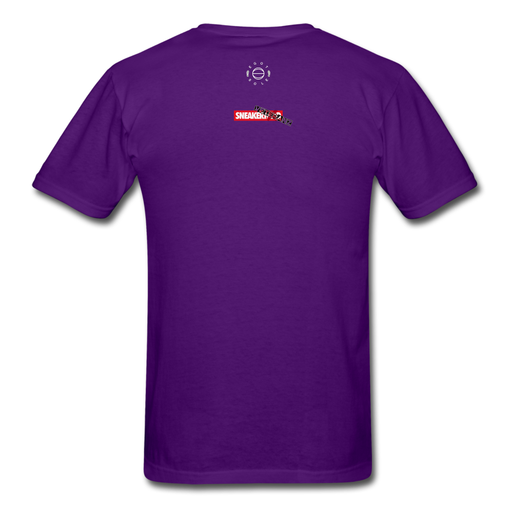 E. GotSole/SnkrVet  'Act Your Age' Unisex Classic T-Shirt - purple
