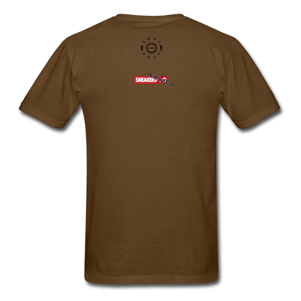 E.Got Sole/SnkrVet 'Big Bank' Unisex Classic T-Shirt - brown