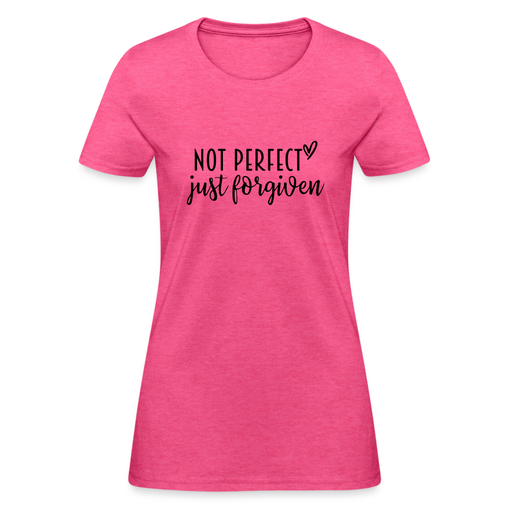 SnkrVet ‘Not Perfect’ Women's T-Shirt - heather pink