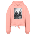 SnkrVet "Punch Out" Women’s Cropped Hoodie - light pink