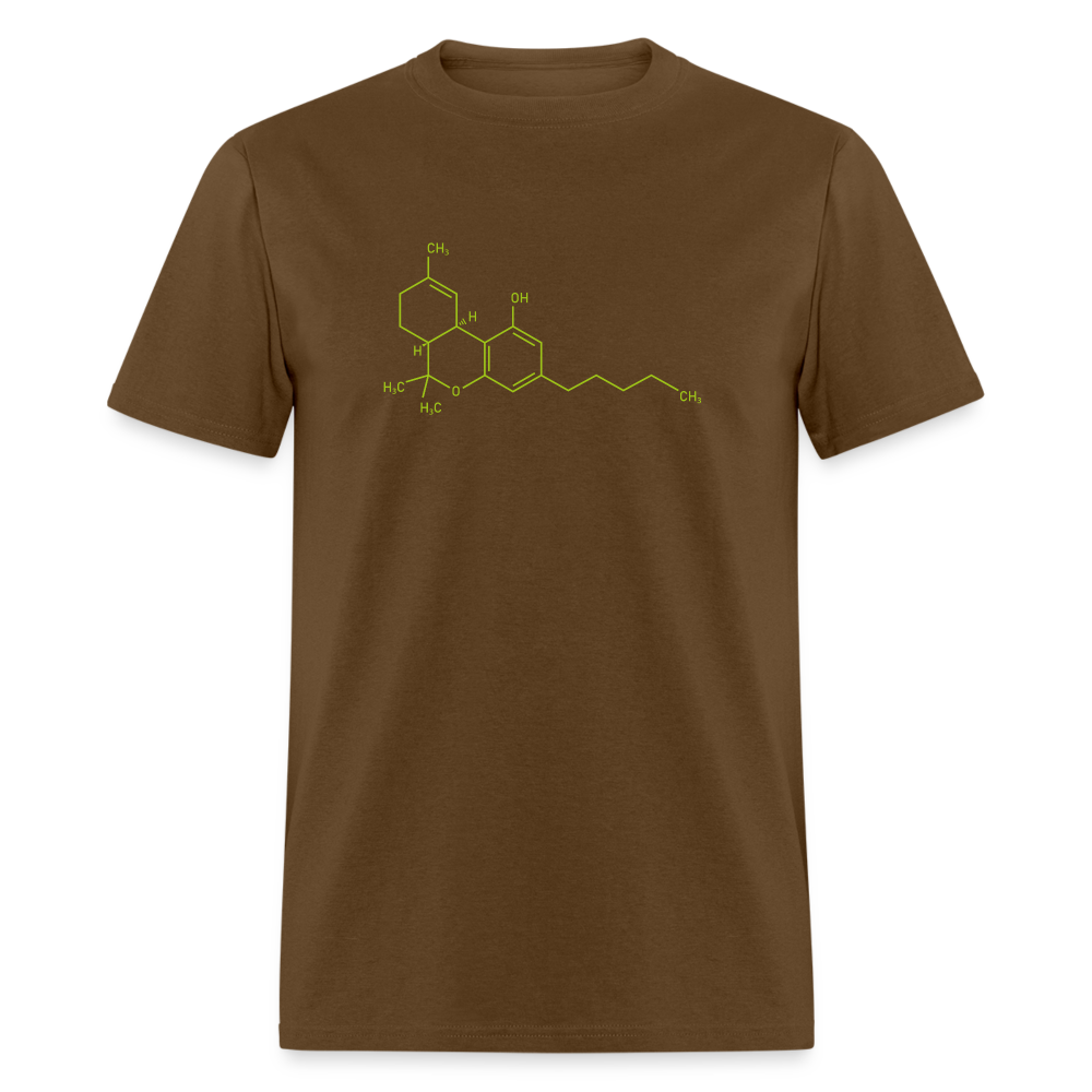 SnkrVet "thc molecules" Unisex Classic T-Shirt - brown