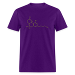 SnkrVet "thc molecules" Unisex Classic T-Shirt - purple