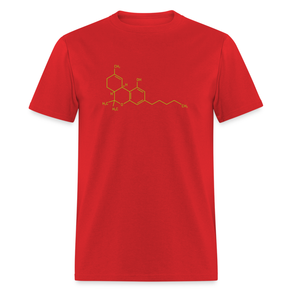 SnkrVet "thc molecules" Unisex Classic T-Shirt - red