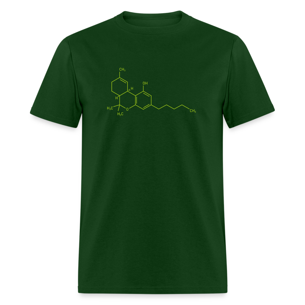 SnkrVet "thc molecules" Unisex Classic T-Shirt - forest green