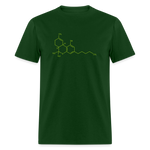SnkrVet "thc molecules" Unisex Classic T-Shirt - forest green
