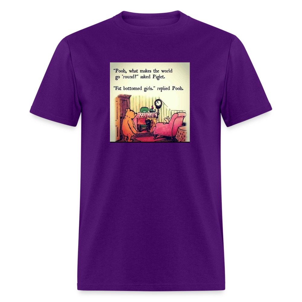 SnkrVet 'Fat Bottom Girls' Unisex Classic T-Shirt - purple