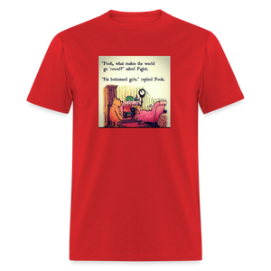 SnkrVet 'Fat Bottom Girls' Unisex Classic T-Shirt - red