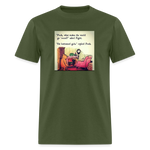 SnkrVet 'Fat Bottom Girls' Unisex Classic T-Shirt - military green