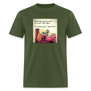 SnkrVet 'Fat Bottom Girls' Unisex Classic T-Shirt - military green