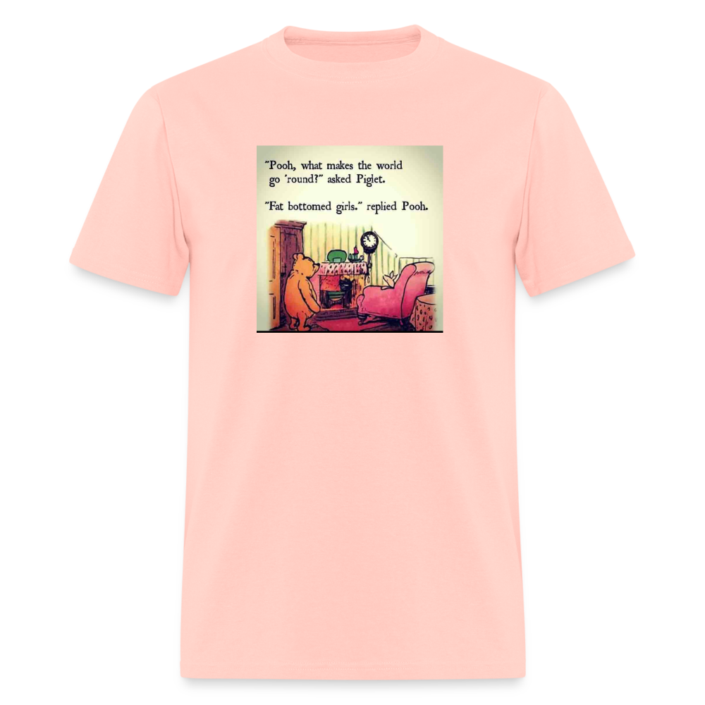 SnkrVet 'Fat Bottom Girls' Unisex Classic T-Shirt - blush pink 