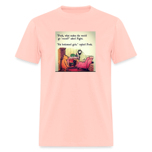 SnkrVet 'Fat Bottom Girls' Unisex Classic T-Shirt - blush pink 