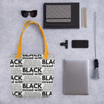 SnkrVet "Black Mixed With' All Over Tote bag - Sneaker-Veteranz