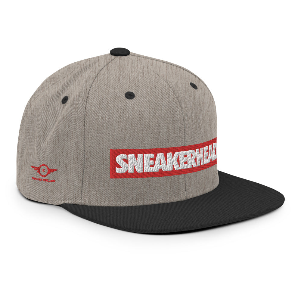 Sneaker-Veteranz - SnkrVet ‘SNEAKERHEAD’ Embroidered Snapback - Sneaker-Veteranz