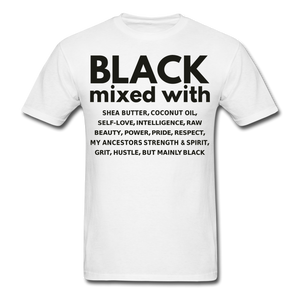 SnkrVet 'Black Mixed With'  Classic T-Shirt - white
