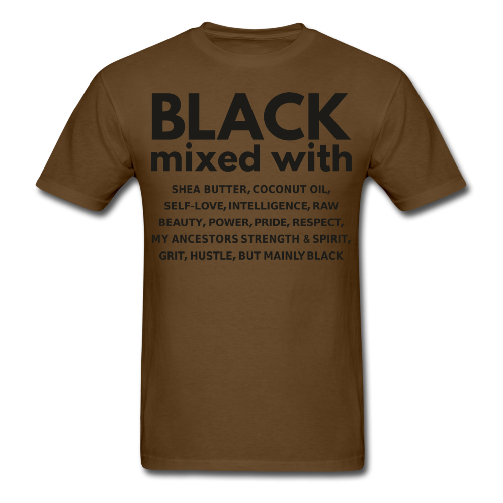 SnkrVet 'Black Mixed With'  Classic T-Shirt - brown
