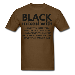 SnkrVet 'Black Mixed With'  Classic T-Shirt - brown