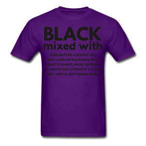 SnkrVet 'Black Mixed With'  Classic T-Shirt - purple