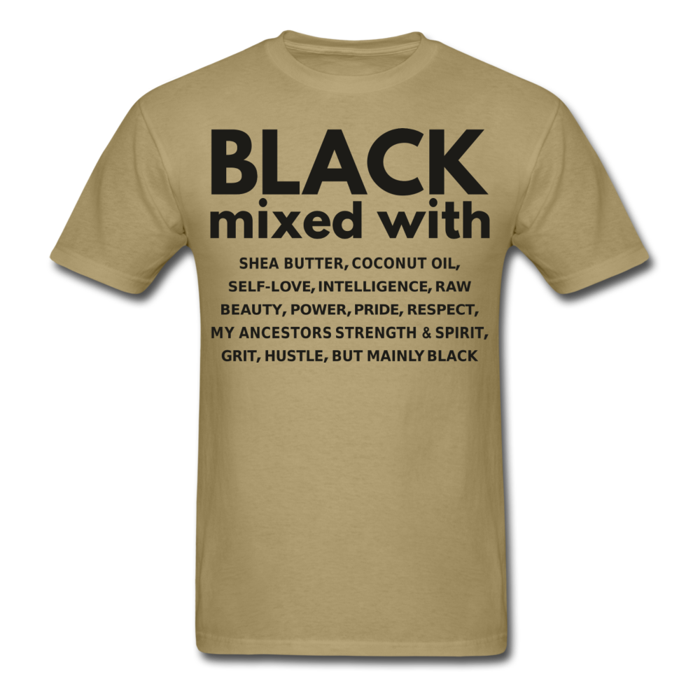 SnkrVet 'Black Mixed With'  Classic T-Shirt - khaki