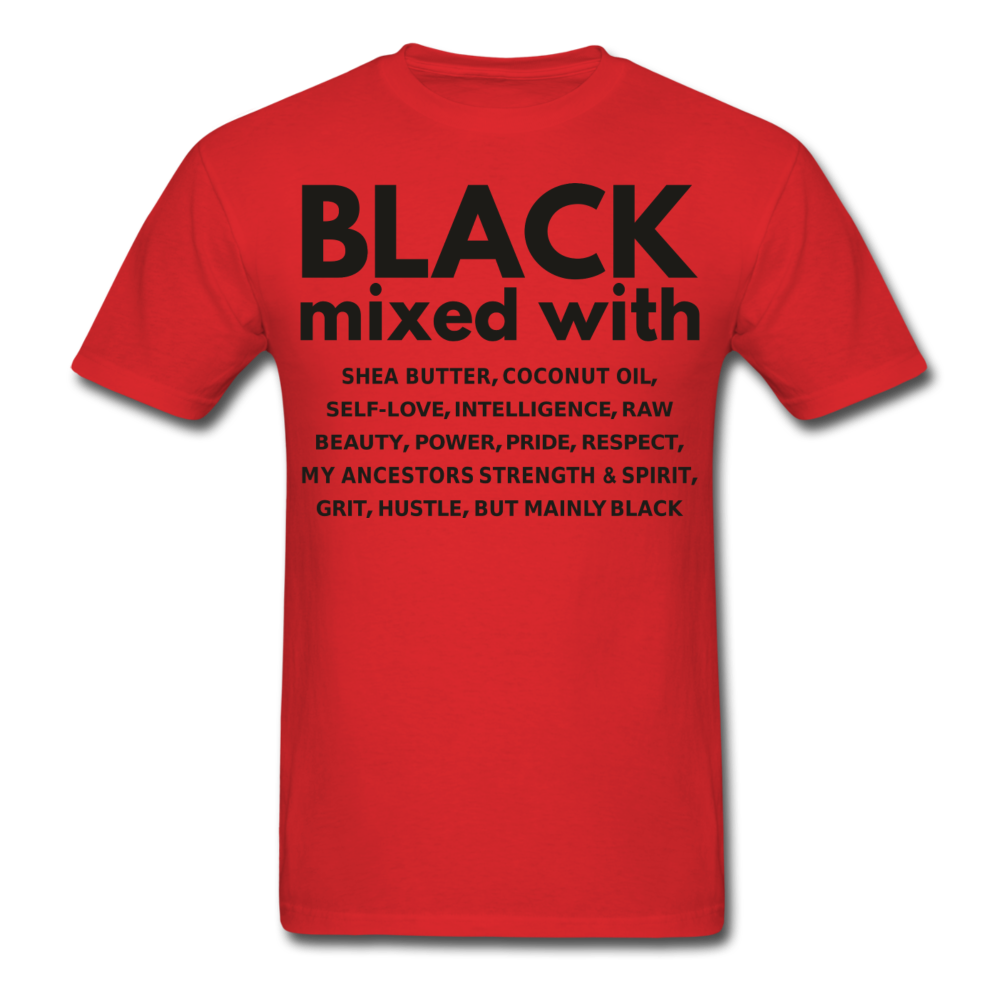 SnkrVet 'Black Mixed With'  Classic T-Shirt - red