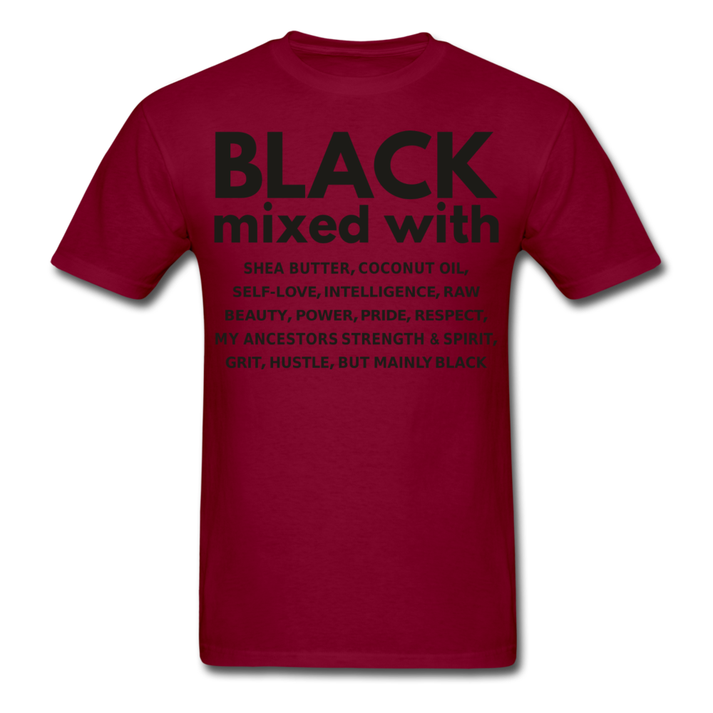 SnkrVet 'Black Mixed With'  Classic T-Shirt - burgundy