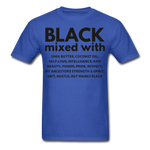 SnkrVet 'Black Mixed With'  Classic T-Shirt - royal blue