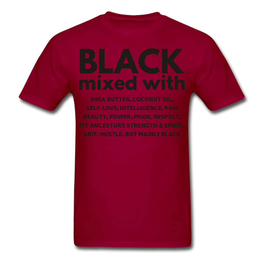 SnkrVet 'Black Mixed With'  Classic T-Shirt - dark red