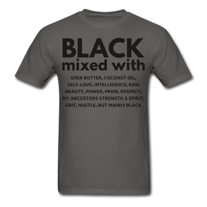 SnkrVet 'Black Mixed With'  Classic T-Shirt - charcoal