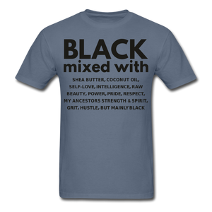 SnkrVet 'Black Mixed With'  Classic T-Shirt - denim