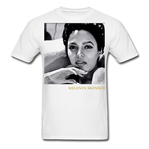 Snkrvet 'Melanin Monroe' Unisex Classic T-Shirt - white