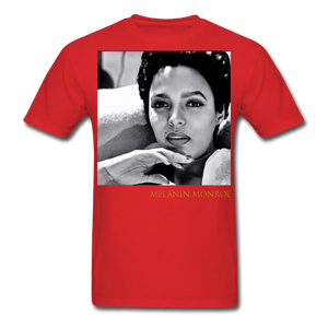Snkrvet 'Melanin Monroe' Unisex Classic T-Shirt - red
