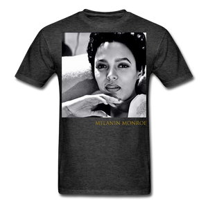 Snkrvet 'Melanin Monroe' Unisex Classic T-Shirt - heather black