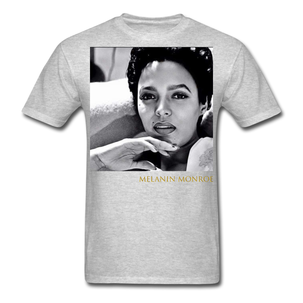 Snkrvet 'Melanin Monroe' Unisex Classic T-Shirt - heather gray