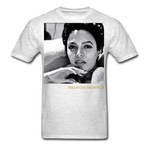 Snkrvet 'Melanin Monroe' Unisex Classic T-Shirt - light heather gray