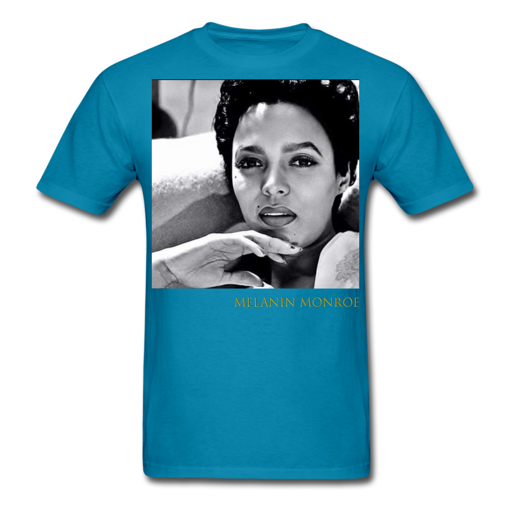 Snkrvet 'Melanin Monroe' Unisex Classic T-Shirt - turquoise