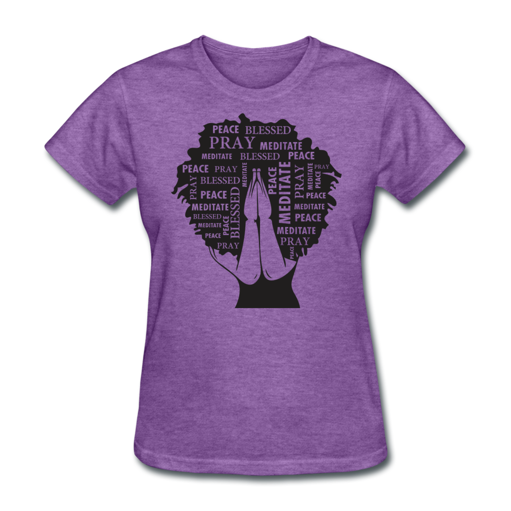 SnkrVet 'Bless' Women's T-Shirt - purple heather