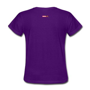 SnkrVet 'Being Black' Women's T-Shirt - purple