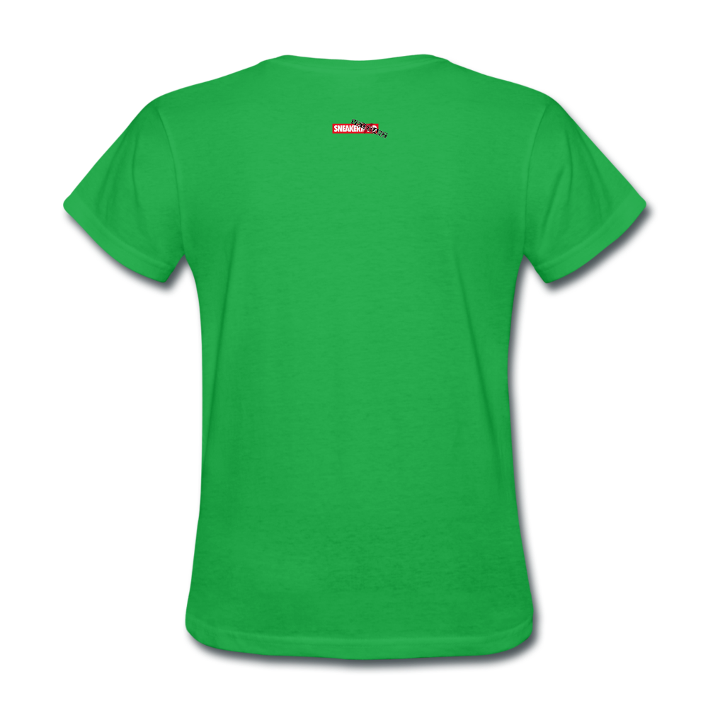SnkrVet 'Being Black' Women's T-Shirt - bright green