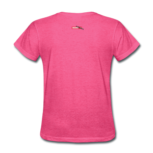 SnkrVet 'Being Black' Women's T-Shirt - heather pink