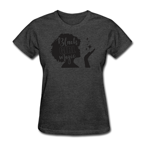 SnkrVet 'Black Girl Magic' Women's T-Shirt - heather black