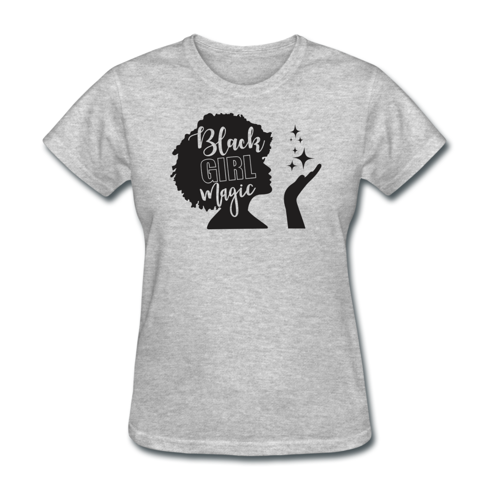SnkrVet 'Black Girl Magic' Women's T-Shirt - heather gray