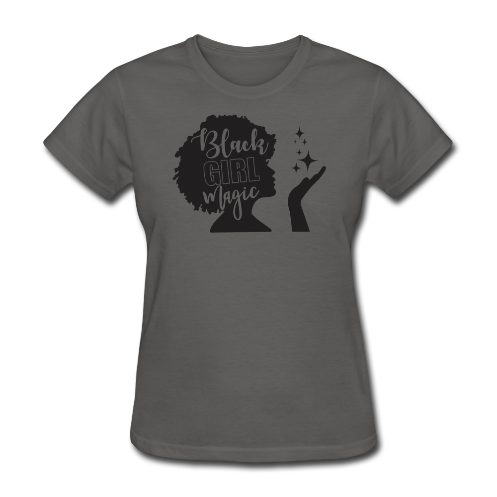 SnkrVet 'Black Girl Magic' Women's T-Shirt - charcoal