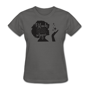 SnkrVet 'Black Girl Magic' Women's T-Shirt - charcoal