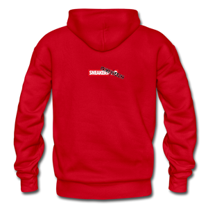 SnkrVet 'Trill in Space' Heavy Blend Adult Hoodie - red