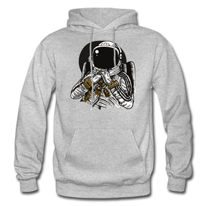 SnkrVet 'Trill in Space' Heavy Blend Adult Hoodie - heather gray