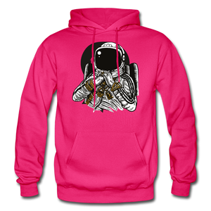 SnkrVet 'Trill in Space' Heavy Blend Adult Hoodie - fuchsia