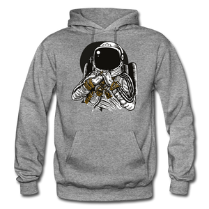 SnkrVet 'Trill in Space' Heavy Blend Adult Hoodie - graphite heather