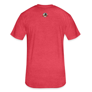 SnkrVet 'Back to the Grind' Fitted Cotton/Poly T-Shirt - heather red