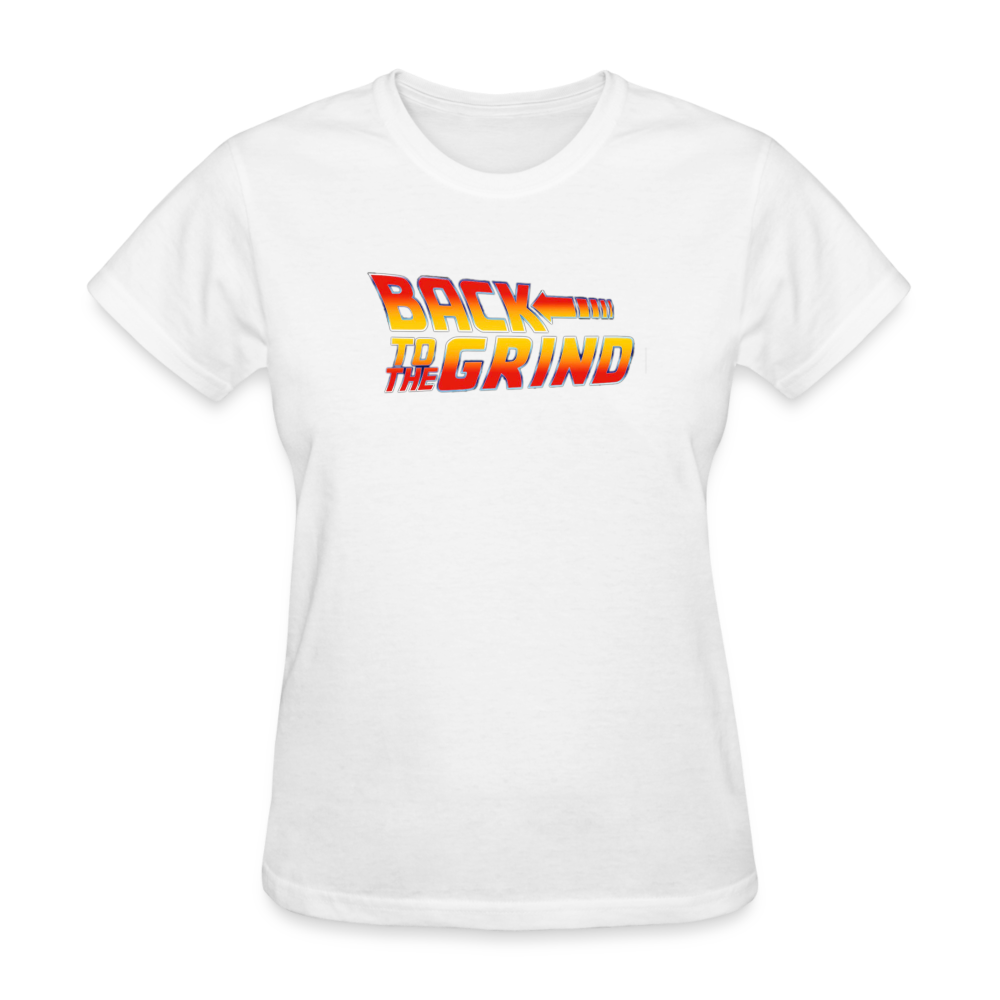 SnkrVet 'Back to the Grind' Women's T-Shirt - white