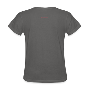 SnkrVet 'Back to the Grind' Women's T-Shirt - charcoal