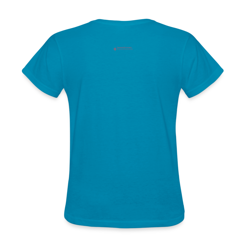 SnkrVet 'Back to the Grind' Women's T-Shirt - turquoise